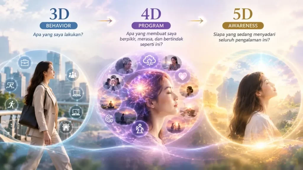3D, 4D, 5D — Program Bawah Sadar dan Hipnoterapi - 3d 3 3d 3